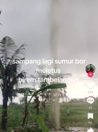 Sumur Air Bercampur Gas Muncul di Sampang, Polisi Beri Warning