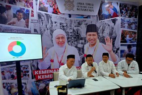 Update Real Count Pilgub Jatim 2024, Khofifah-Emil Unggul 60,41 Persen