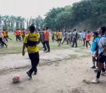 Kericuhan Warnai Laga Sepak Bola Popda Jatim di Bangkalan, Banyuwangi Vs Lamongan