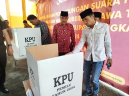 KPU Bangkalan Gelar Simulasi Pencoblosan, Jamin Tak Ada DPT Fiktif