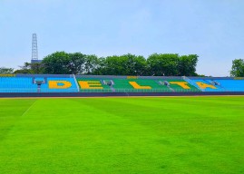 FOTO:  Wajah Baru Stadion Gelora Delta Sidoarjo