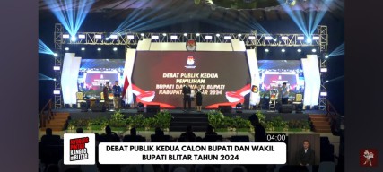 KPU Kabupaten Blitar Hentikan Debat Publik Kedua Gegara Situasi Memanas