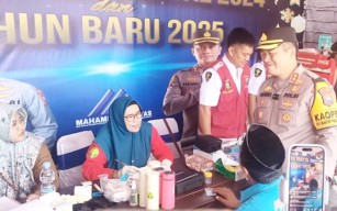 Polres Sumenep Periksa Bus dan Tes Urine Sopir, Antisipasi Kecelakaan