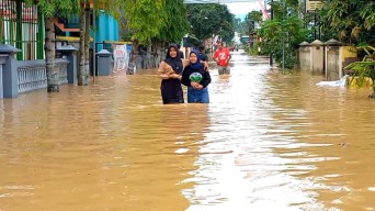 3 Kecamatan di Trenggalek Terendam Banjir gegara Tanggul Jebol