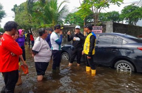 Pondok Candra Kebanjiran, Plt Bupati Sidoarjo Gercep Tinjau Lokasi