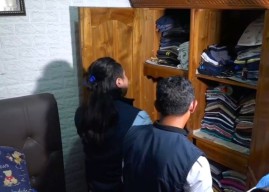BNN Jatim Geledah Rumah Oknum Polisi Pengedar Sabu di Taman Sidoarjo