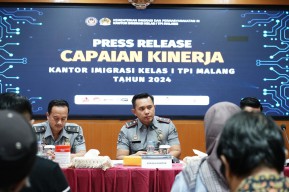 Imigrasi Malang Raih Predikat WBBM, Catat Kinerja Positif Selama 2024