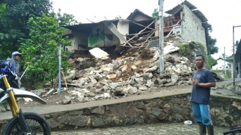 Longsor di Pace Jember Timpa 2 Rumah Warga