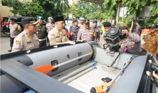 Pasukan Penanggulangan Bencana Permkab Bangkalan Siap Hadapi Cuaca Ekstrem