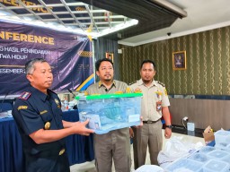 Bea Cukai Juanda Sidoarjo Gagalkan Penyelundupan 39 Satwa Hidup