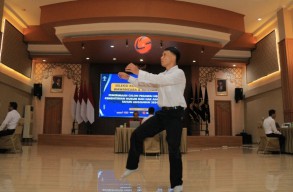 Peserta Seleksi CPNS Kemenkumham Jatim Tunjukkan Bakat & Keterampilan Tes WPFK