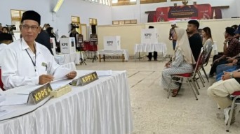 KPU Kabupaten Kediri Gelar Simulasi Pemungutan dan Penghitungan Suara Pilkada 2024
