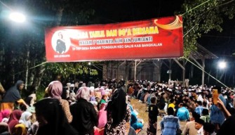 Warga Banjar Bangkalan Gelar Doa Bersama untuk Mahasiswi EJ di Lokasi Kejadian
