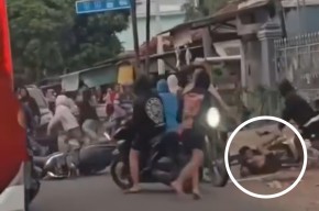 Viral 2 Remaja Diamuk Massa di Pantura Lamongan