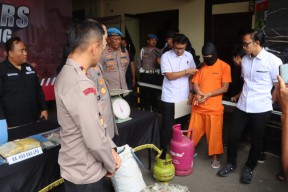 Distributor LPG Oplosan di Tulungagung Ditangkap