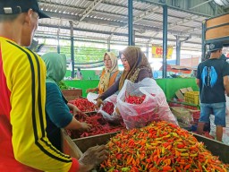 Harga Cabai Rawit Meroket di Pasar Induk Grosir Porong Sidoarjo usai Tahun Baru