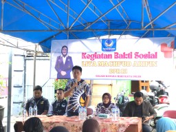 Lagi, Relawan Lita Machfud Arifin Bagikan 200 Paket Sembako Peringati Imlek 2025