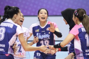 Tampil di Surabaya, Livin Mandiri Menang 3-0 dari Yogya Falcons