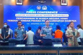 Imigrasi Surabaya Gagalkan Penyelundupan WN Nepal ke Eropa Lewat Indonesia