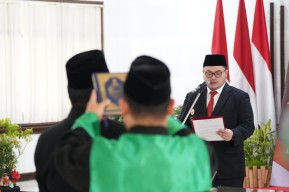 Mas Dhito Lantik 4 Dewas BUMD Kabupaten Kediri