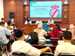 Pemkab Tuban Kucurkan Hibah Rp250 Juta Wujudkan Kabupaten Bersih Narkoba