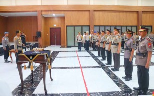 5 Kapolsek di Sidoarjo Dimutasi