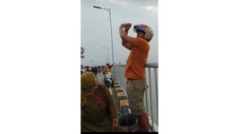 Meresahkan! Tali Senar Kembali Ditemukan Tergantung di Jembatan Suramadu