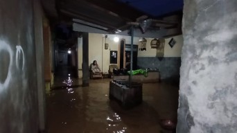 Hujan Deras, Ratusan Rumah di Tulungagung Terendam Banjir