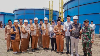 Reservoir Duduksampeyan Gresik Diresmikan, 12 Desa Nikmati Air Bersih