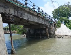 Dikhawatirkan Ambruk, Besi Penyangga Jembatan Gladak Lanjeng Bangkalan Terkikis