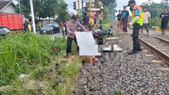 Berangkat Nyekar, Wanita di Tulungagung Tewas Tertabrak Kereta Api