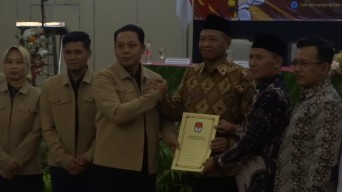 KPU Tulungagung Tetapkan Gatut Sunu-Ahmad Baharudin sebagai Pemenang Pilkada