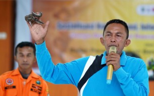 Antisipasi Teror Ular Masuk Rumah, BPBD Kota Madiun Lakukan Ini