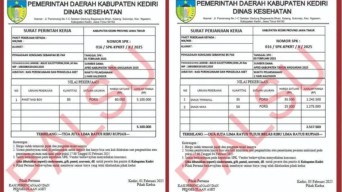 Waspada, Penipuan Catut Nama Dinkes Kabupaten Kediri Sasar Catering