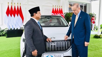 Prabowo Dapat Hadiah Mobil Listrik Togg T10X dari Erdogan, Ini Speknya
