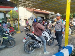 Dalam Sepekan, 922 Kendaraan di Bangkalan Ditilang