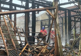 Rumah Budaya di Tulungagung Terbakar, Koleksi Lukisan Ratusan Juta Ludes