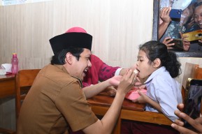 Pemkab Trenggalek Uji Coba Makan Siang Bergizi Gratis di SLB Kemala Bhayangkari