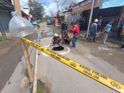 BPBD Tulungagung dan Dinas PUPR Kaji Penyebab Lubang Misterius