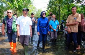Sepekan Banjir di Sidoarjo Belum Surut, Mimik Idayana Minta Tambah Pompa Air