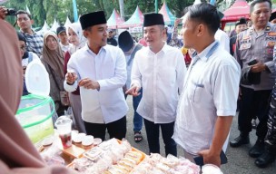 Puluhan Pedagang Ramaikan Bazar di Bangkalan, jadi Spot Berburu Takjil