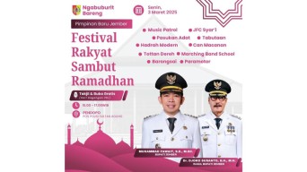Festival Rakyat, Momen Sambut Ramadan dengan Pemimpin Baru Jember