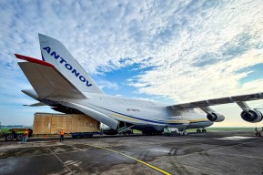 Freeport Gunakan Pesawat Antonov Angkut Komponen Perbaikan CGC Plant Smelter