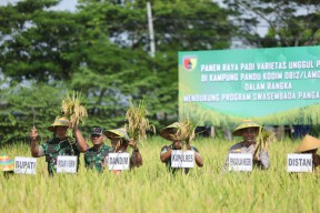 Unisla dan Kodim 0812 Lamongan Kembangkan Inovasi Padi Varietas