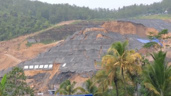 Pembangunan Bendungan Bagong Trenggalek Terancam Molor