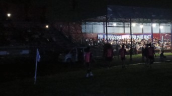 Penjelasan Panpel Persik Kediri soal Lampu Stadion Brawijaya yang Kembali Padam