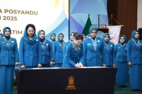 Kembali Pimpin PKK Kabupaten Kediri, Mbak Cicha Siap Sukseskan Program Pemerintah