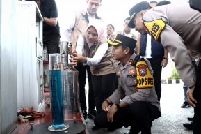 2 SPBU Pertamina di Gresik Disidak Polisi dan UPT Metrologi