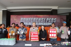3 Pasang Kekasih Ditangkap Polres Tulungagung gegara Edarkan Narkoba