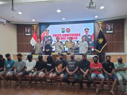 Belasan Preman Tukang Palak di Jember Diamankan Polisi